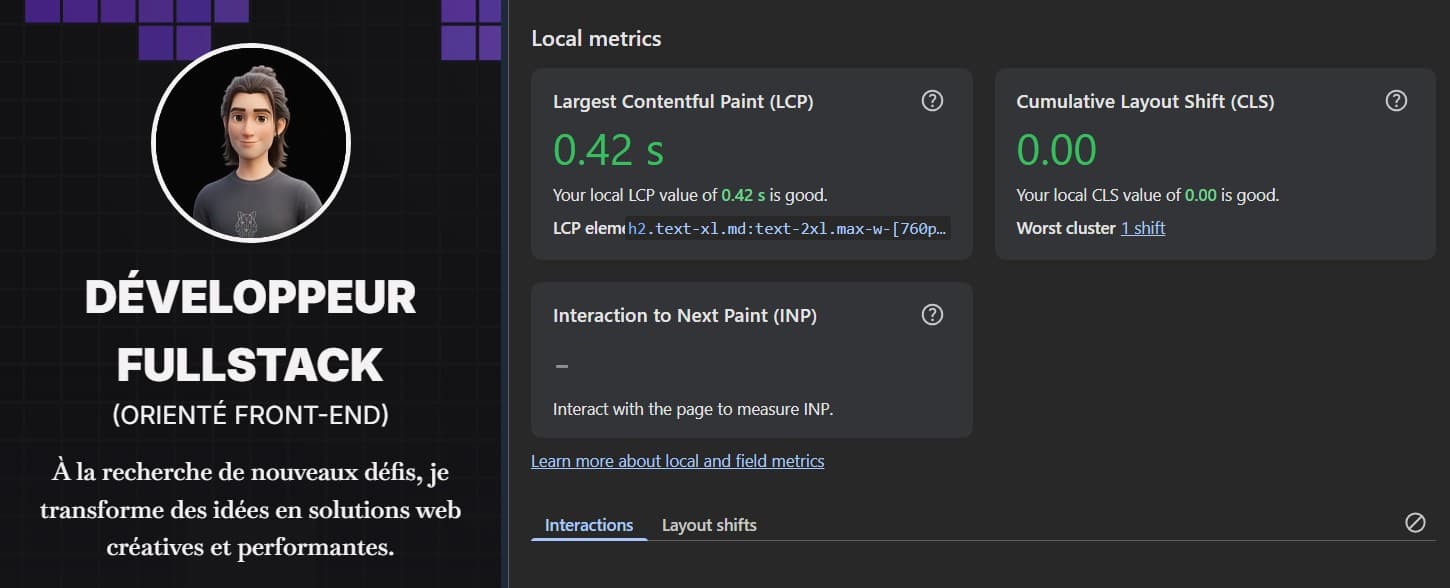 Position 10.7 on Google for a real client — 3/3